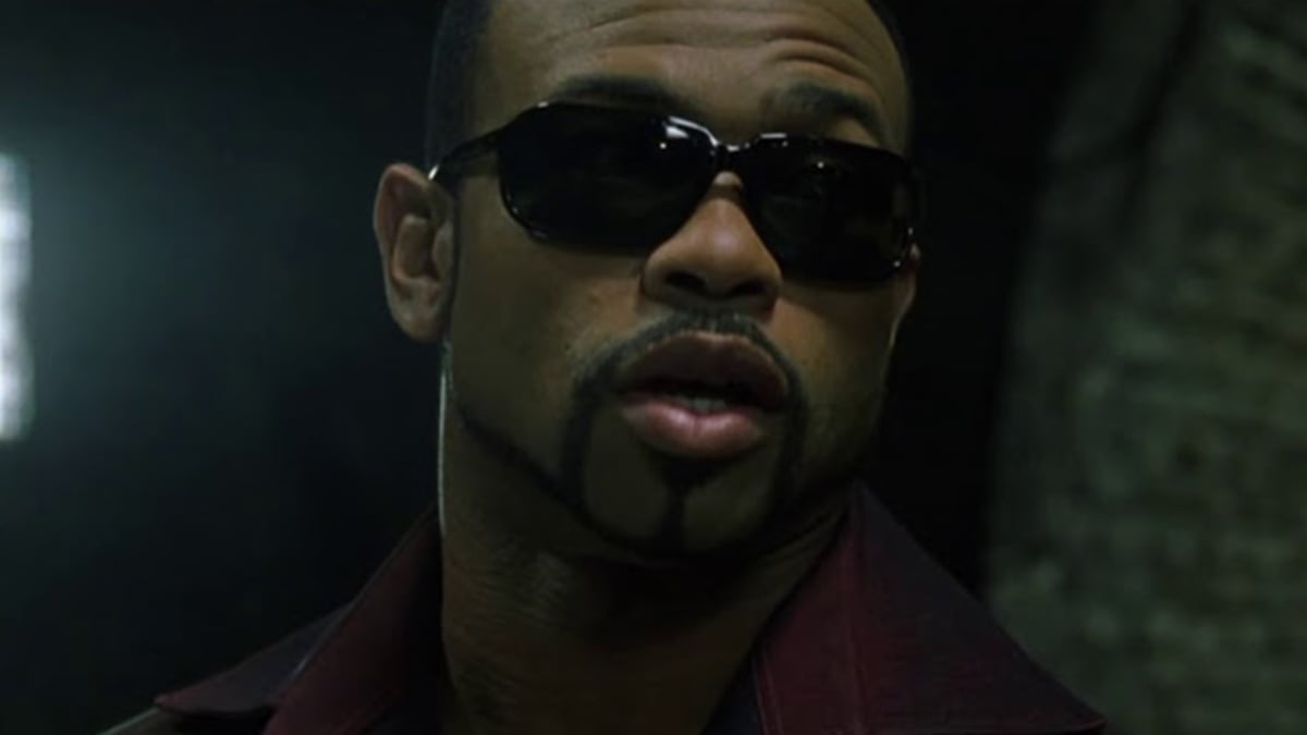 Bývalý šampion se představil také v menších filmových rolích. Tady ve snímku Matrix Reloaded.