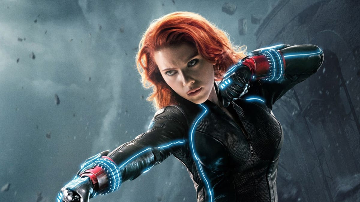 V Avengers bojovala v roli Black Widow neboli Nataši Romanovové Scarlett Johansson.