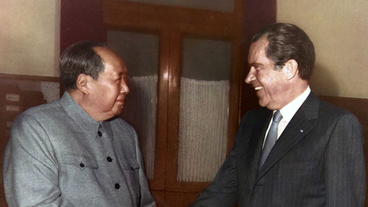 V únoru 1972 se stal Richard Nixon prvním prezidentem, který navštívil komunistickou Čínu.