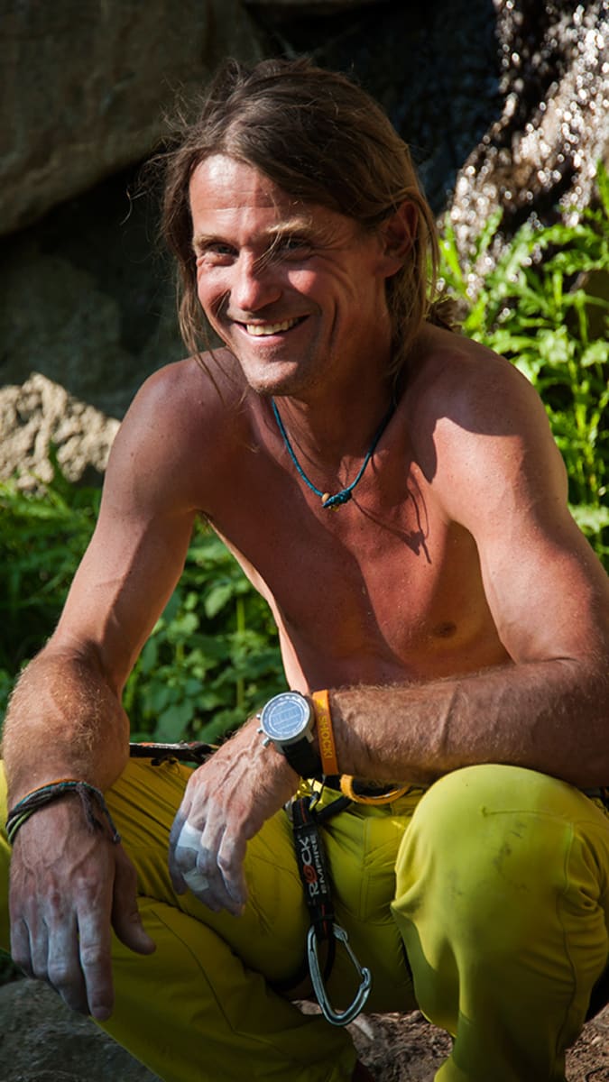 Marek Holeček patří mezi naše nejvýraznější horolezce.