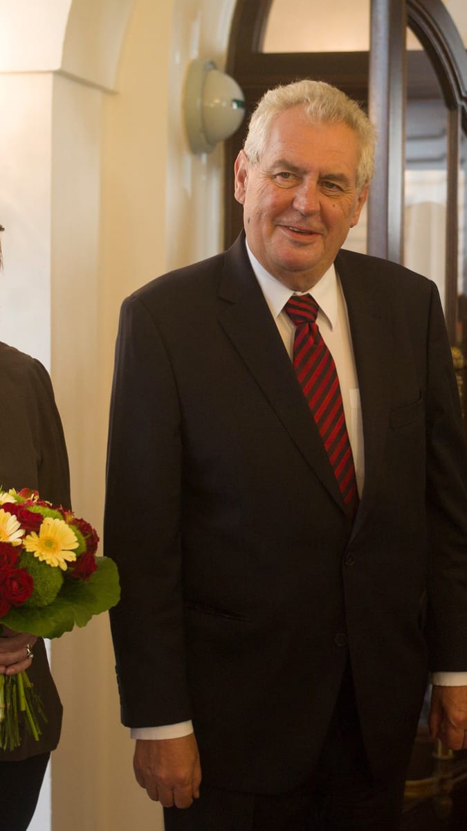 Miloš Zeman a Miroslava Němcová
