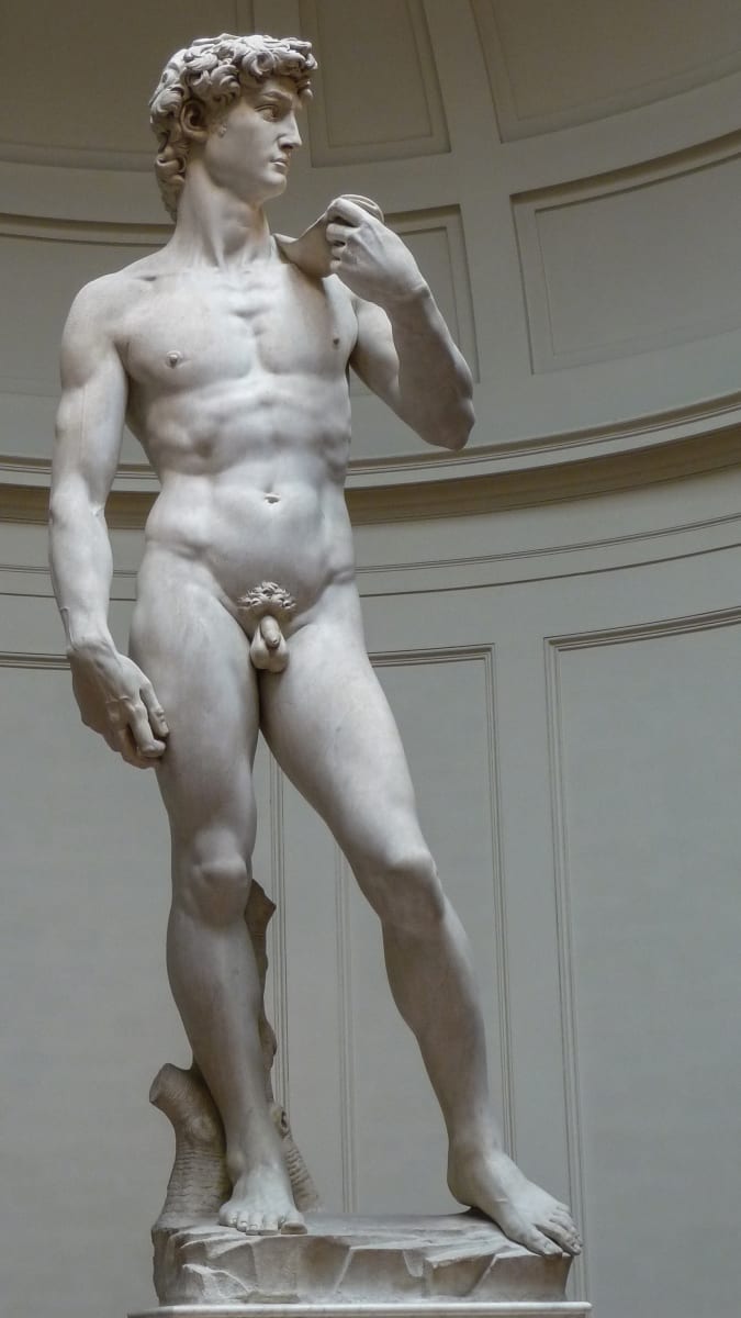 K vytvoření své neznámější sochy použil Michelangelo kus mramoru, před kterým byl varován.