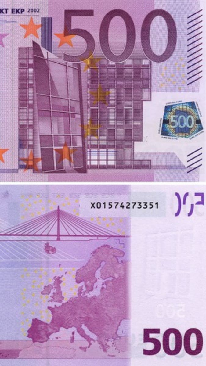 Stažením bankovek v hodnotě 500 eur má být uštědřen direkt organizovanému zločinu a hlavně teroristům.