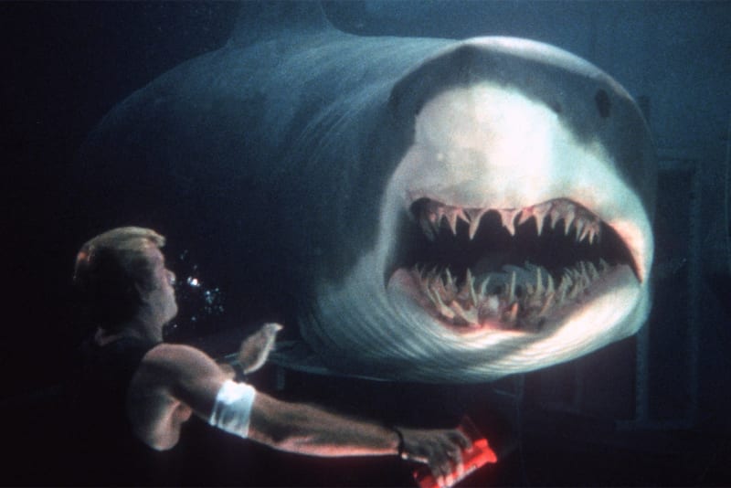 Žralok ve filmu Útok z hlubin