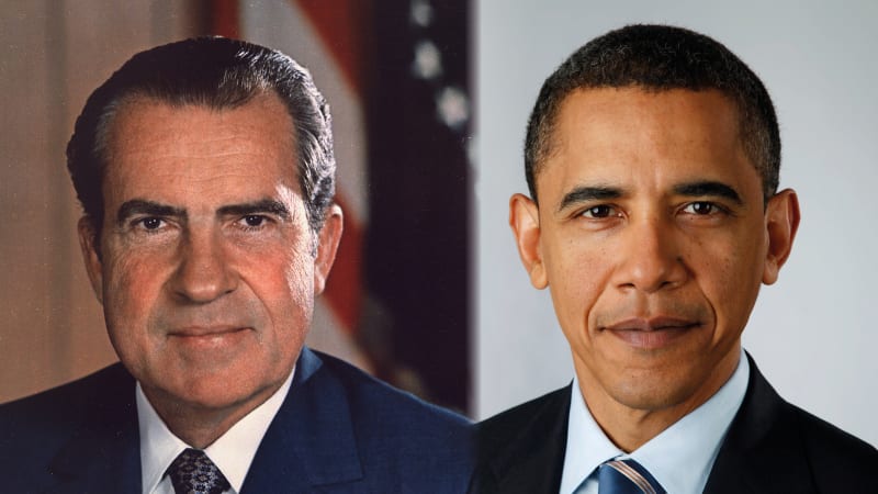 Nixon versus Obama
