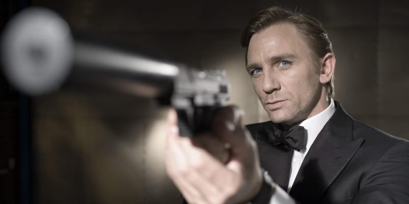 Daniel Craig. Velmi povedený James Bond.