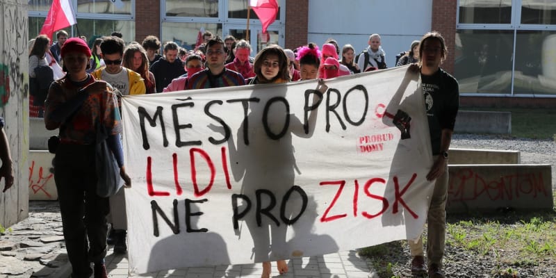 Hnutím Limity jsme my uspořádalo 7. října v Ostravě demonstraci za důstojné bydlení a dostupné energie.