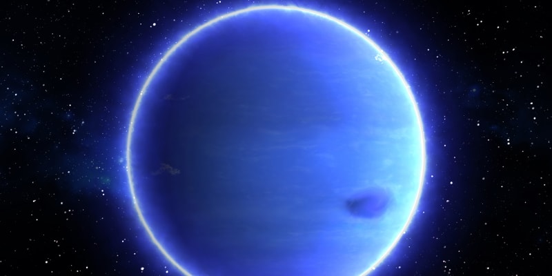 Planeta Neptun (ilustrační foto)