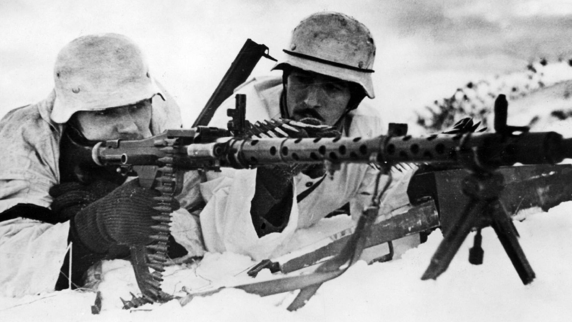 Kulomet MG 34 na východní frontě 