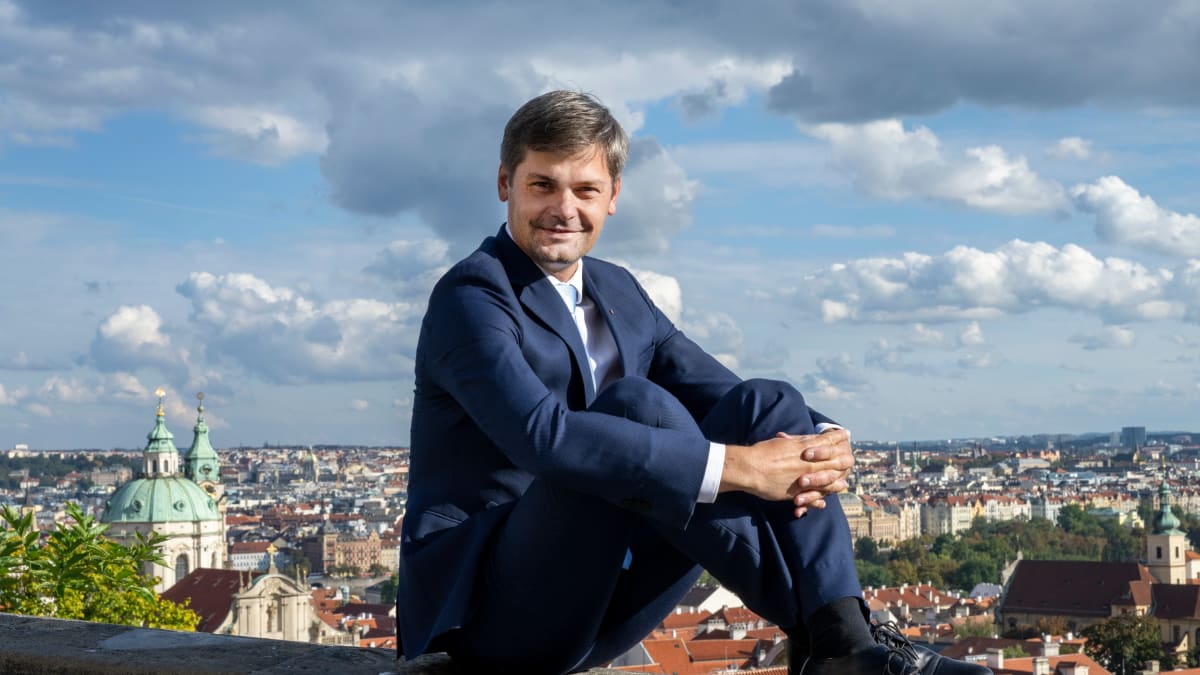 Prezidentský kandidát Marek Hilšer