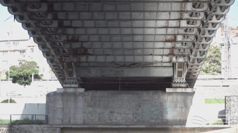 Most v Ústí nad Labem je v havarijním stavu.