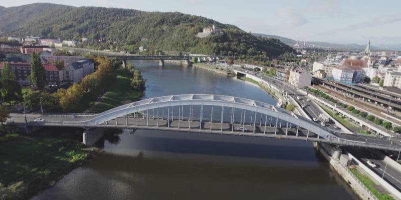 Most v Ústí nad Labem je v havarijním stavu.