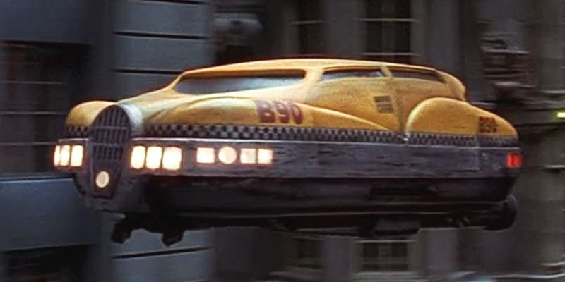 Taxi ze sci-fi Pátý element