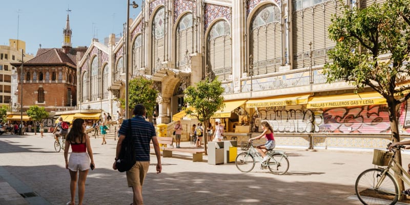Centrální tržnice ve Valencii