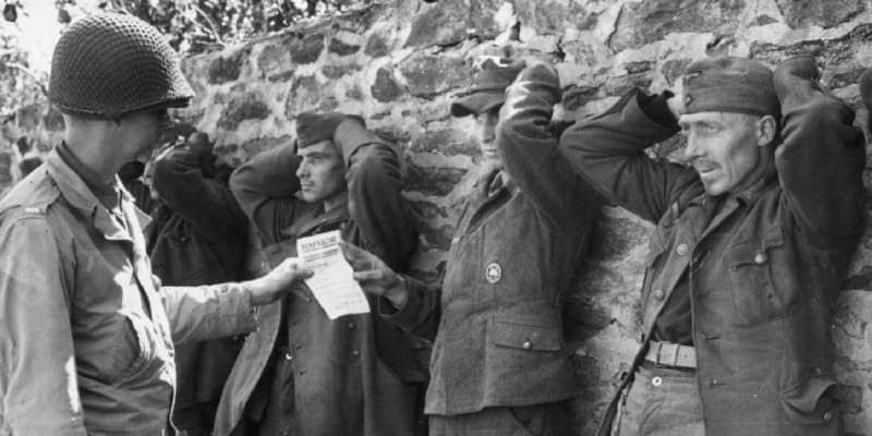 Letáky máme. Němečtí zajatci se odvolávají na podmínky kapitulace garantované západními spojenci  