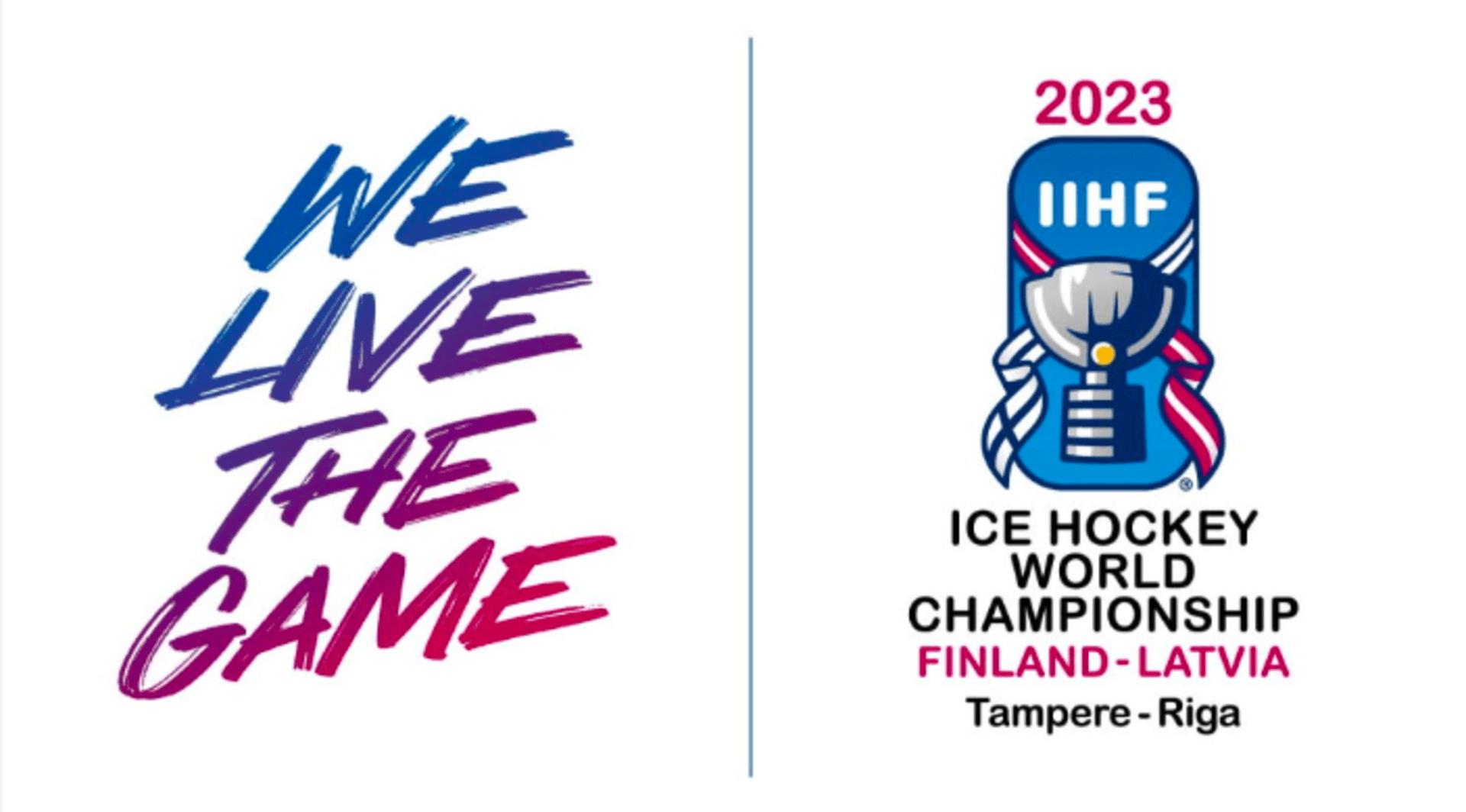 Slogan a logo hokejového mistrovství světa 2023