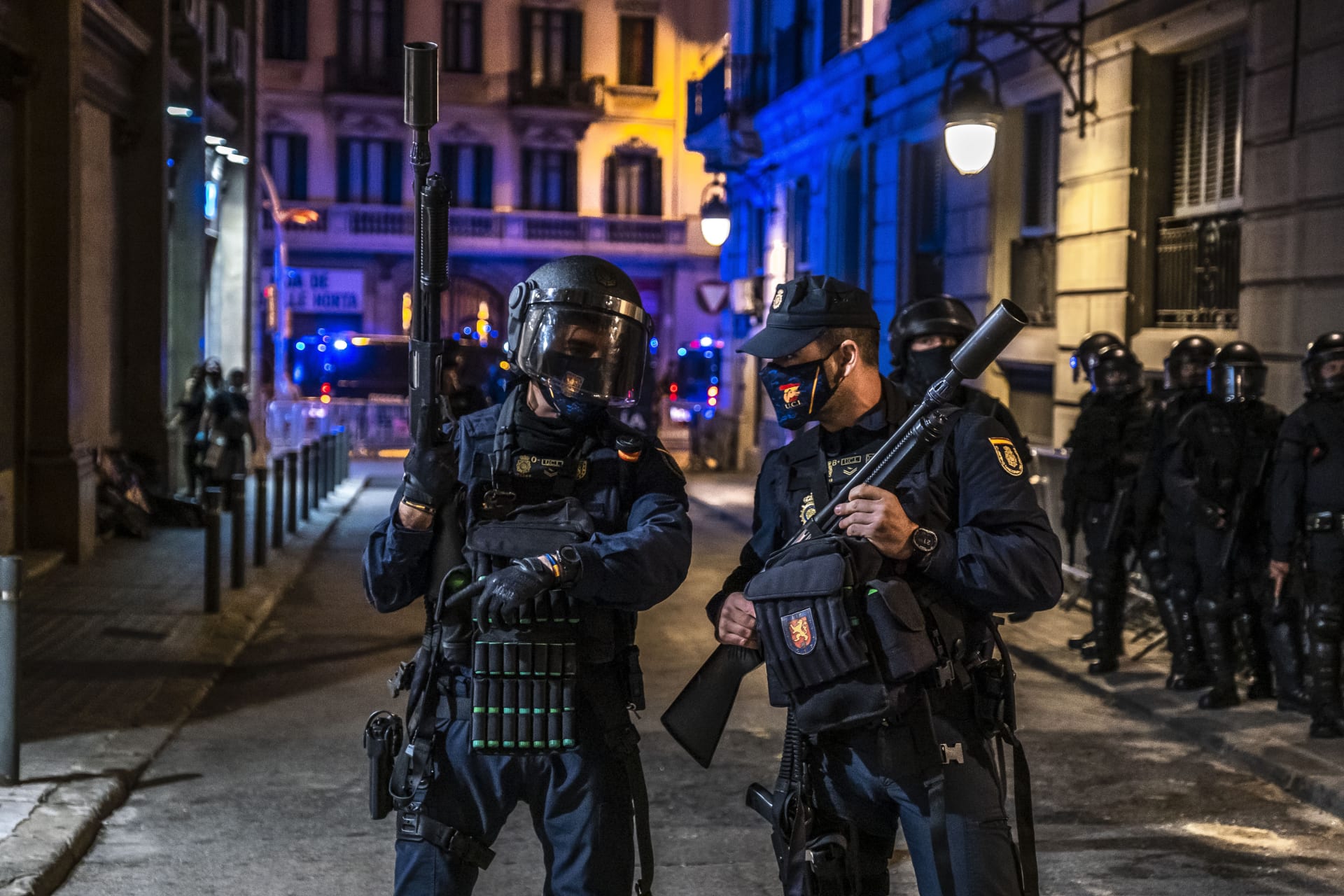 Španělská národní policie (ilustrační foto)