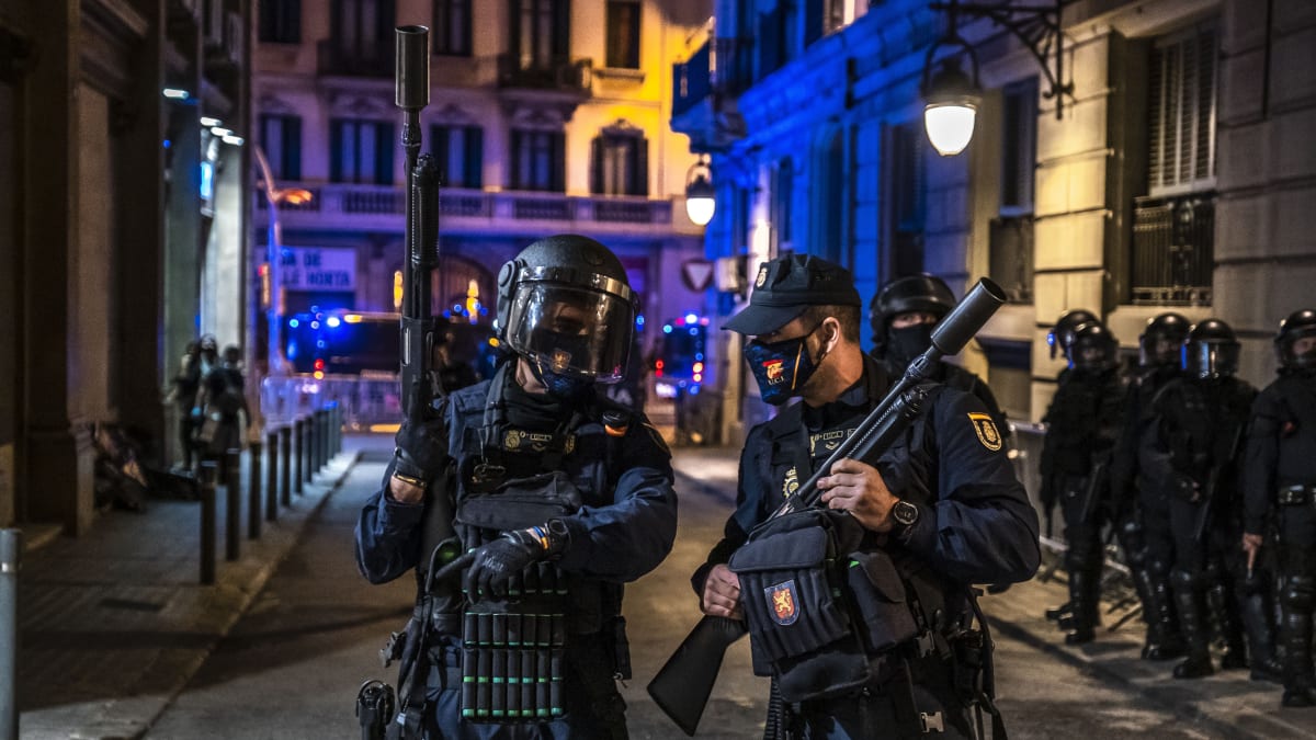 Španělská národní policie (ilustrační foto)