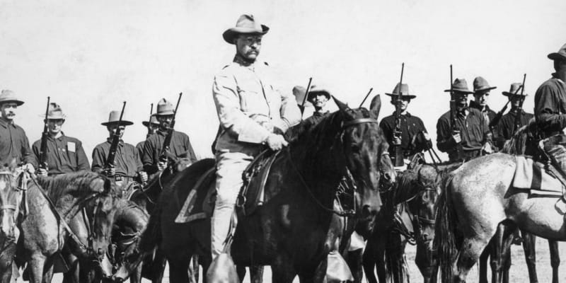 Theodore Roosevelt a jeho kavalerie