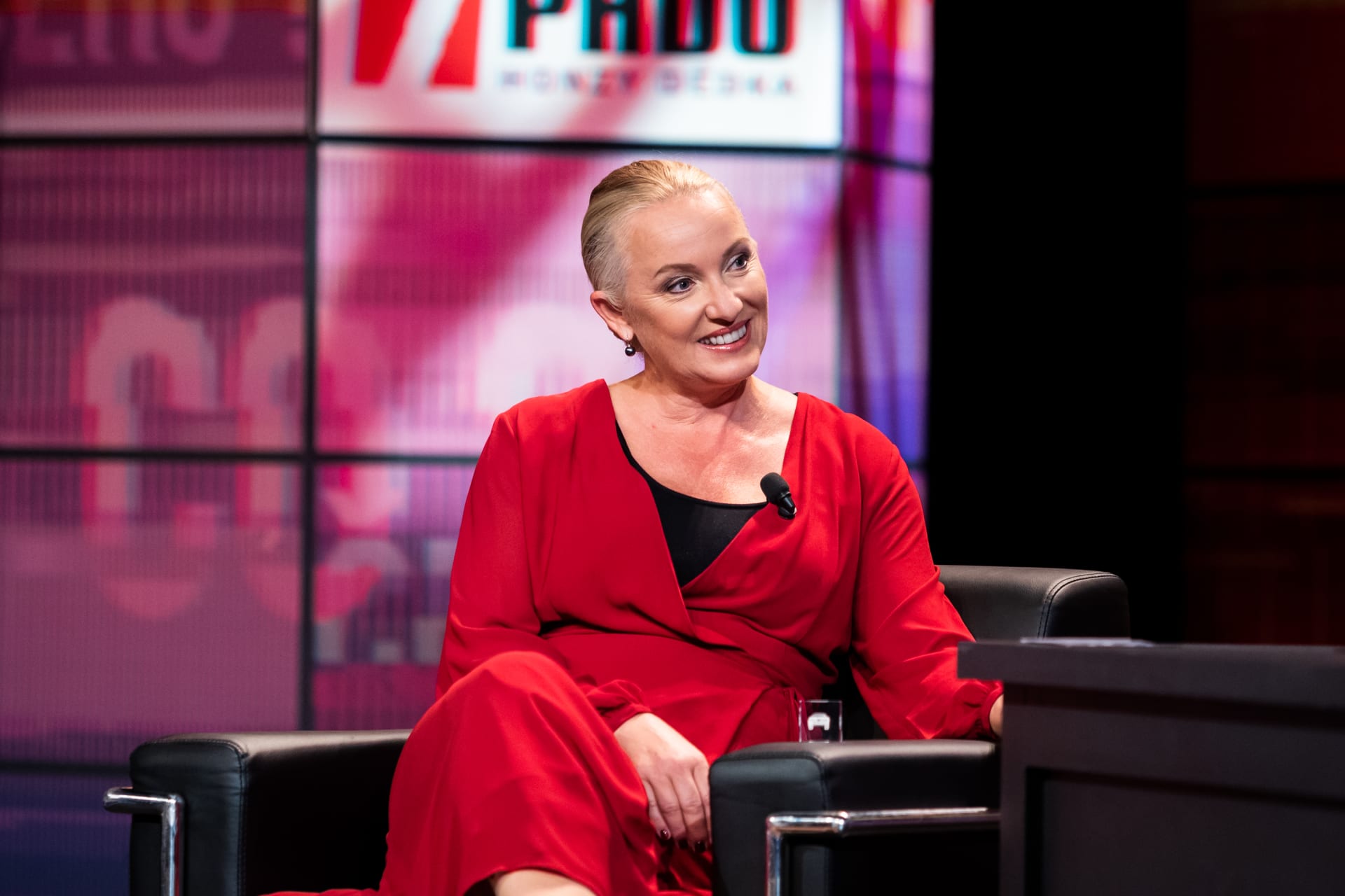 Lucie Valešová byla hostem pořadu 7 pádů Honzy Dědka.