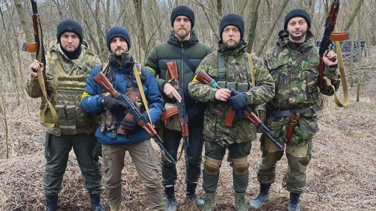 Ukrajinští vojáci v Chersonské oblasti se nepřátel nebojí.