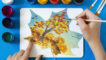 6 nápadů, jak s dětmi pomalovat javorové listy. Kouzelné podzimní tvoření plné barev