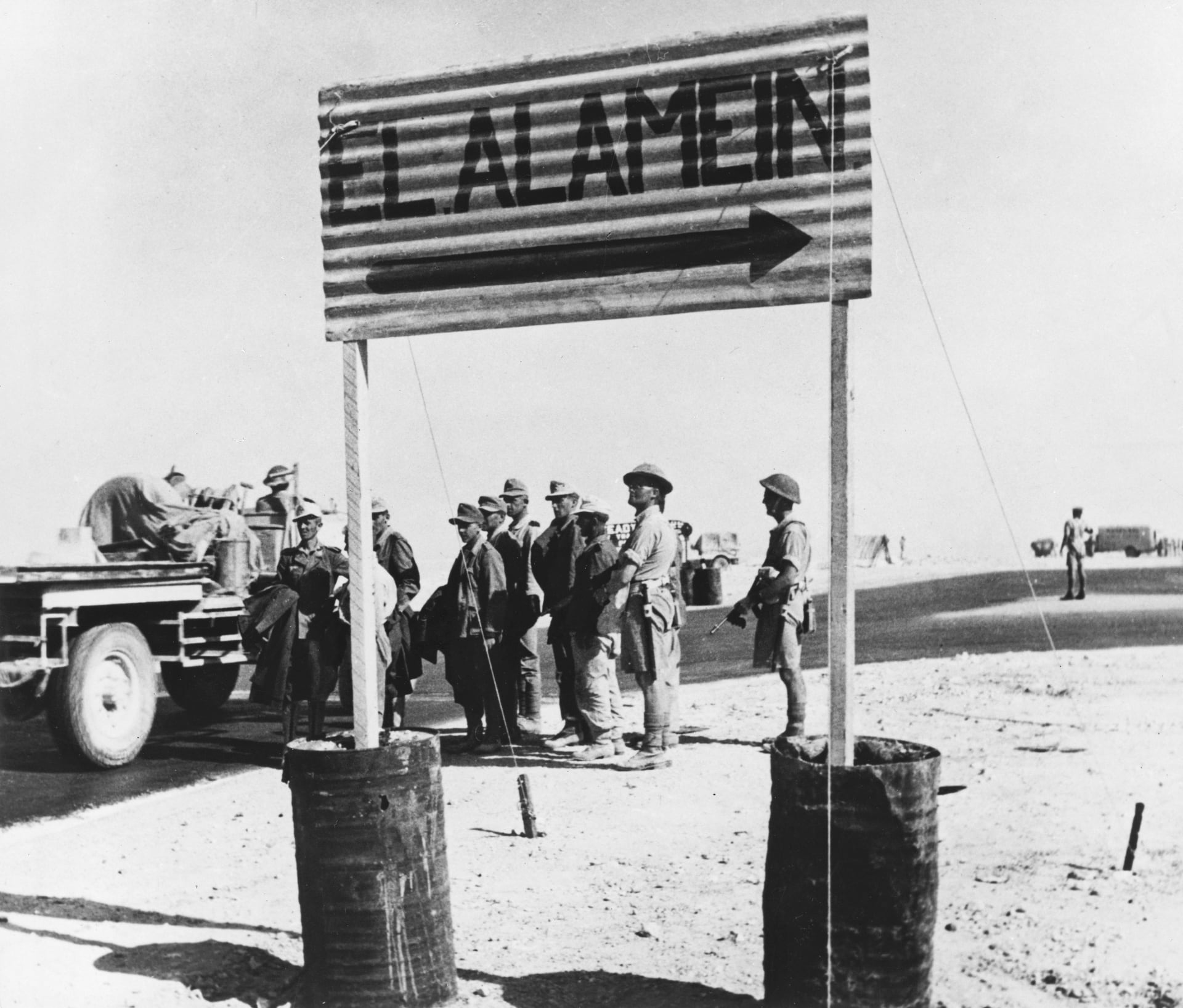 Bitva u El Alameinu byla labutí písní Afrikakorpsu