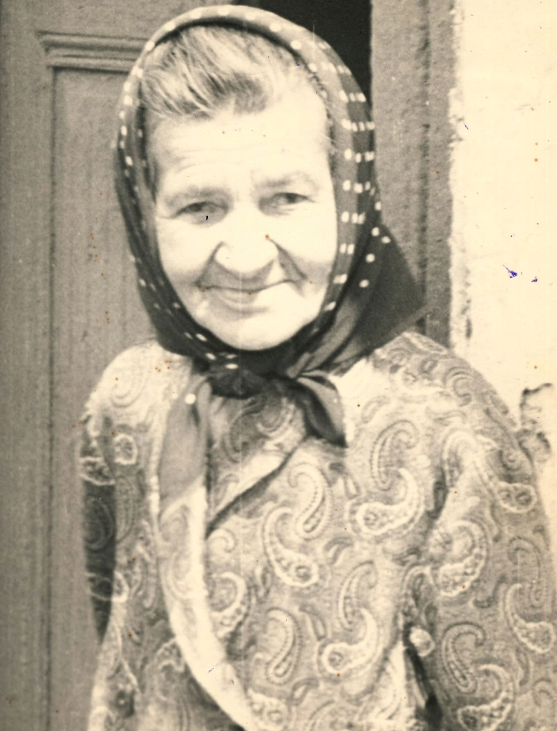 Maminka Anny Malinové Josefa Komárková.