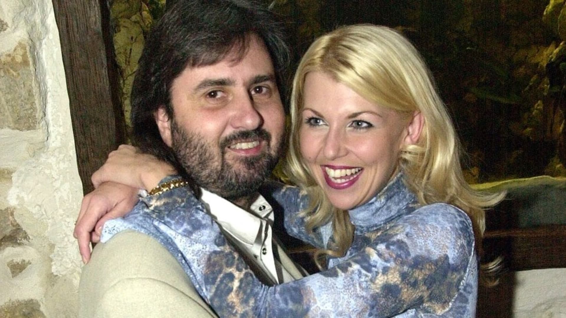 Bavič Marek Dobrodinský se svou ženou Gabrielou Goldovou (na snímku z roku 2002) 