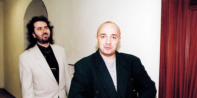Zdeněk Izer s Markem Dobrodinským (2000)