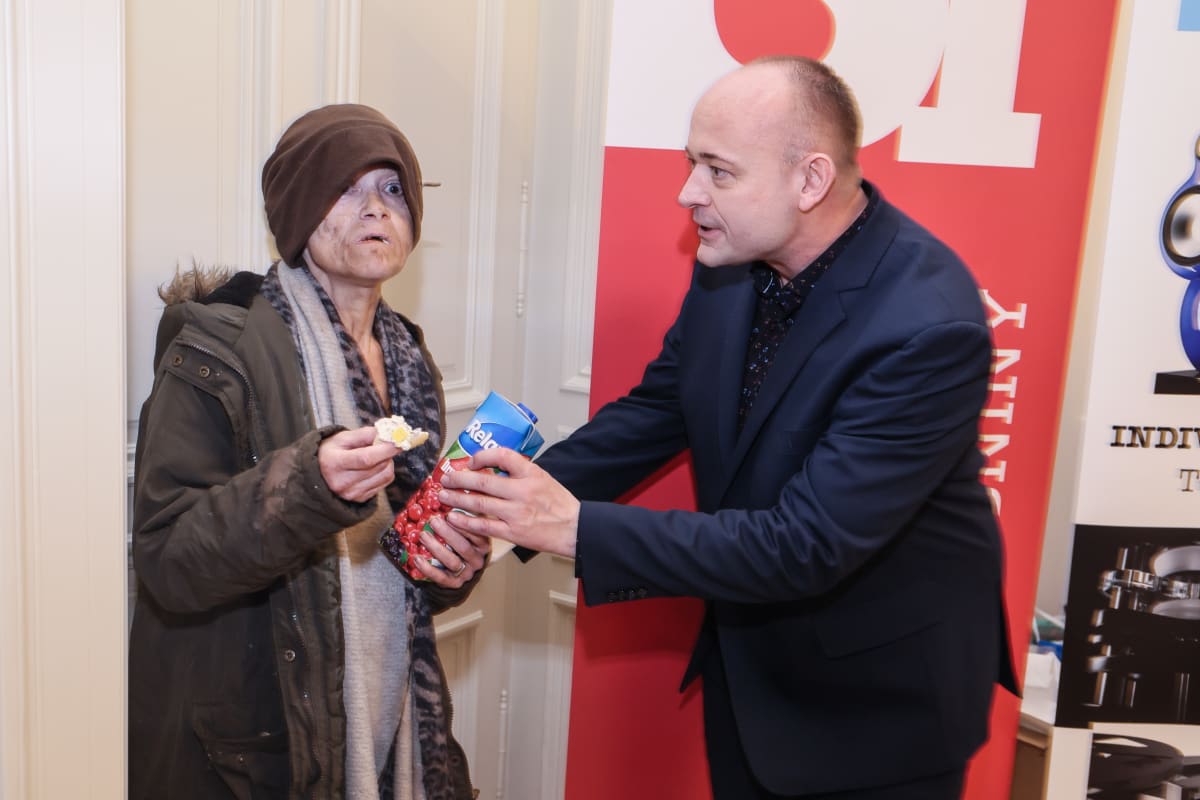 Ywetta Kornová s podnikatelem Davidem Novotným. 