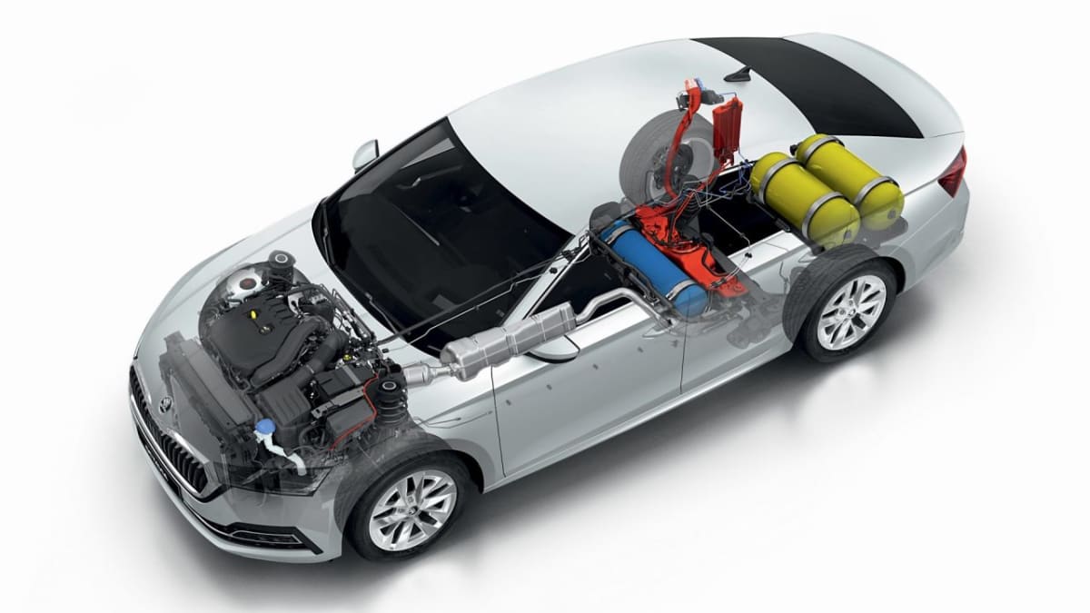 Škoda Octavia úpravě na CNG
