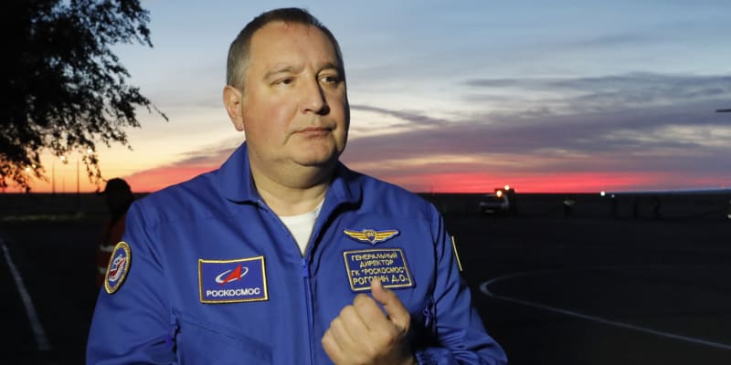 Bývalý ředitel Ruské kosmické agentury Dmitry Rogozin