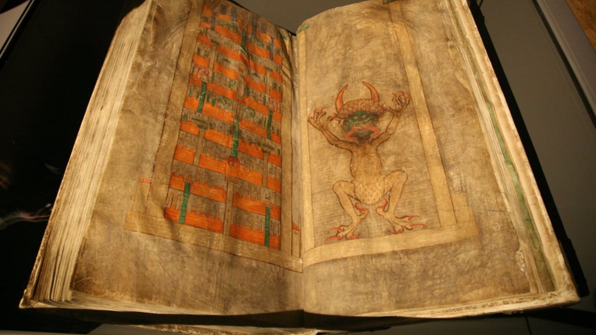 Codex gigas, Ďáblova bible.