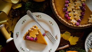 Pumpkin pie - americký dýňový koláč s voňavým kořením