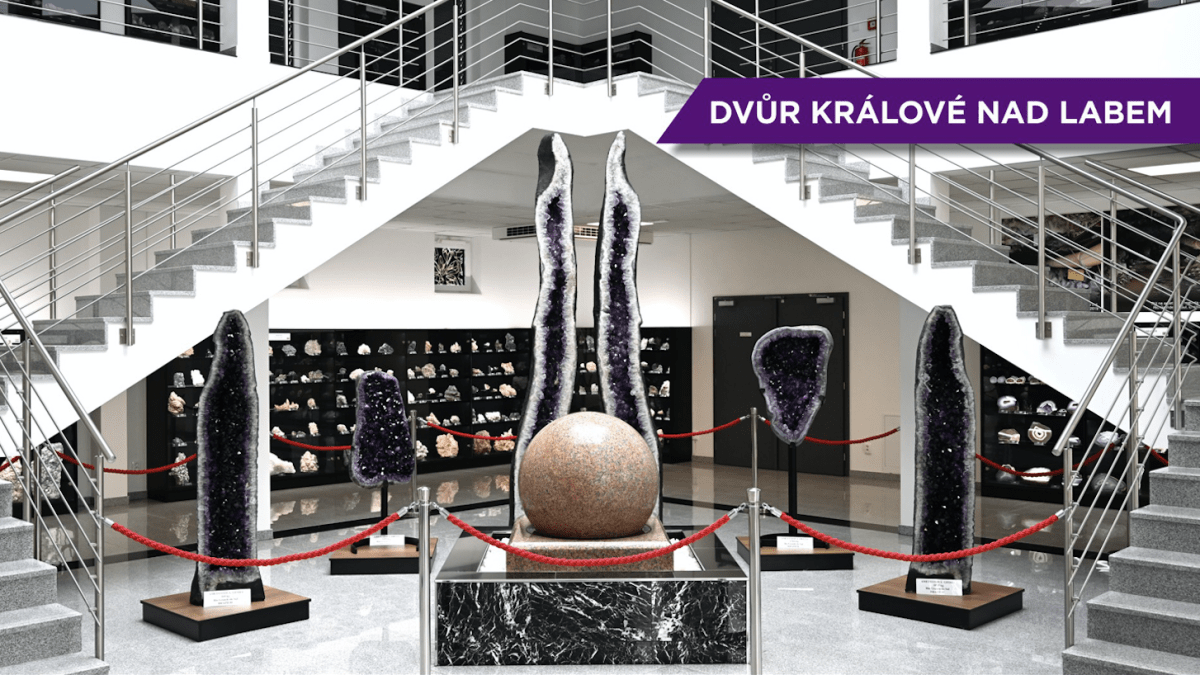 Vyhrajte vstupenky do největšího muzea minerálů a drahých kamenů v ČR