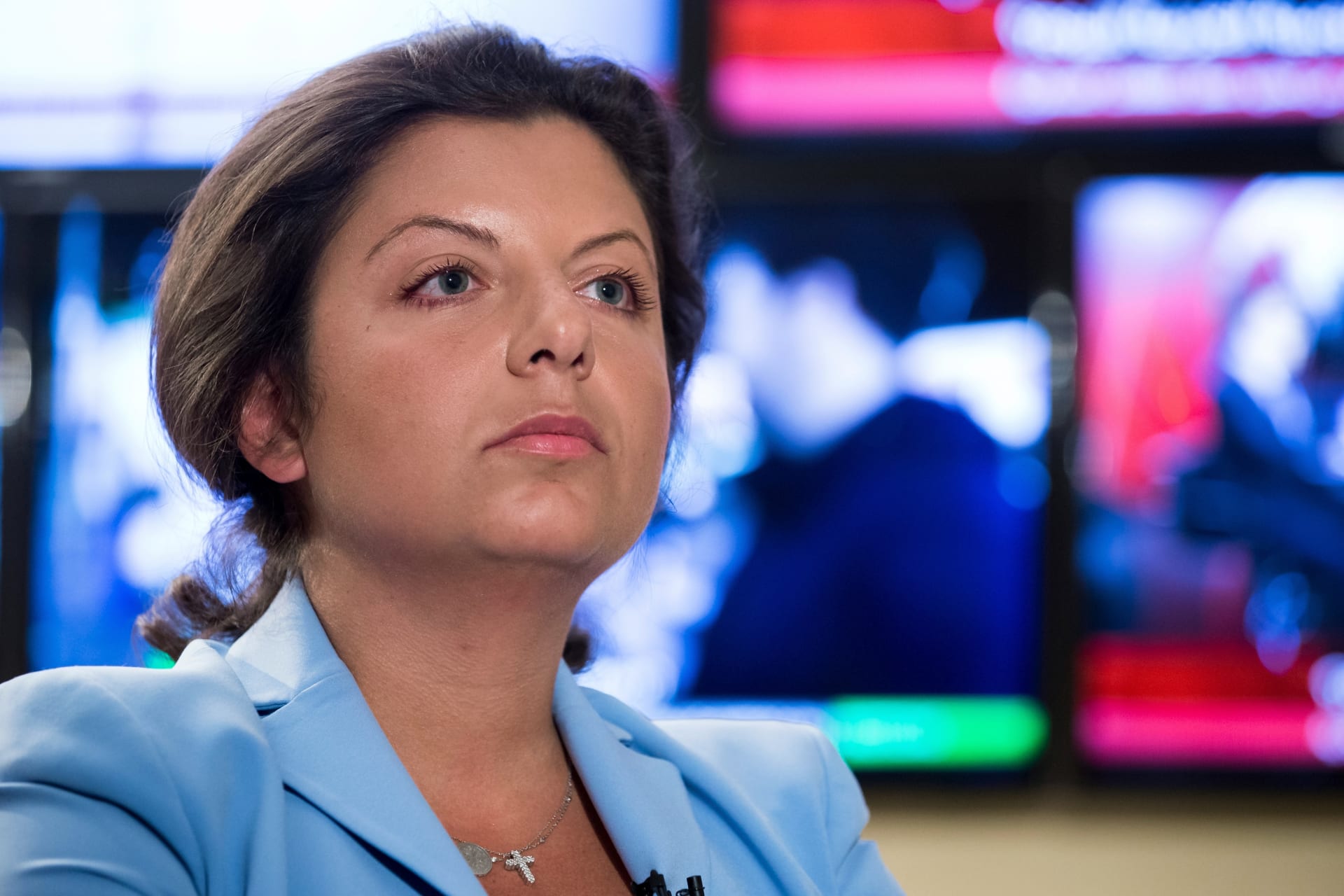 Novinářka ruské státní propagandy Margarita Simonovna Simonyanová