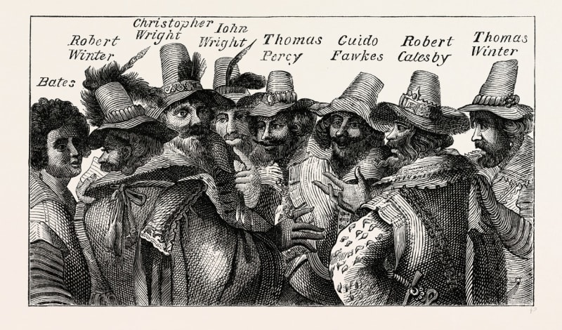 Guy Fawkes a jeho konspirátoři