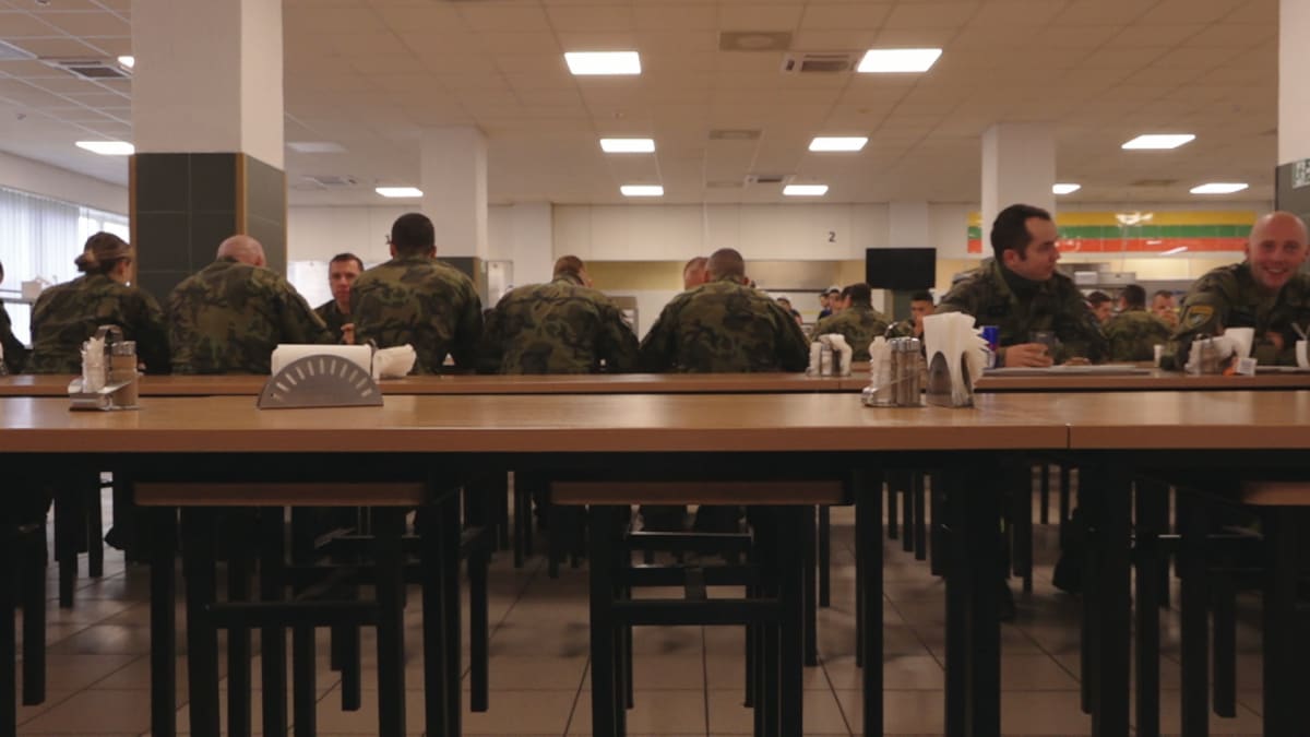Čeští vojáci na misi v Pobaltí