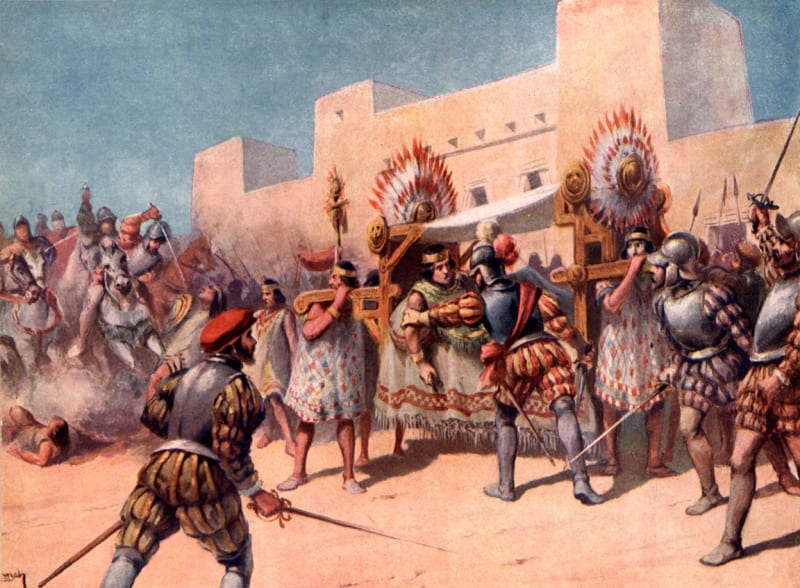Cortéz napadl Tenochtitlán