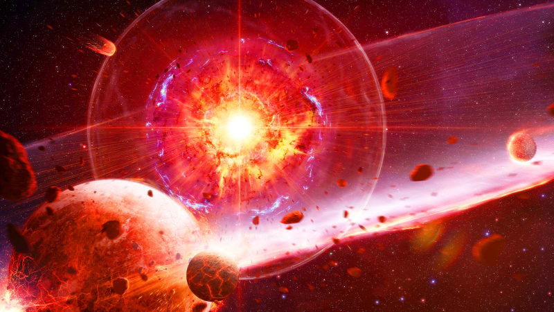 Vesmírem se šíří exploze kolosálních rozměrů. Něco tak silného lidstvo nikdy nevidělo
