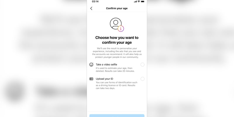Instagram v Česku zavádí nový způsob ověření věku uživatelů.