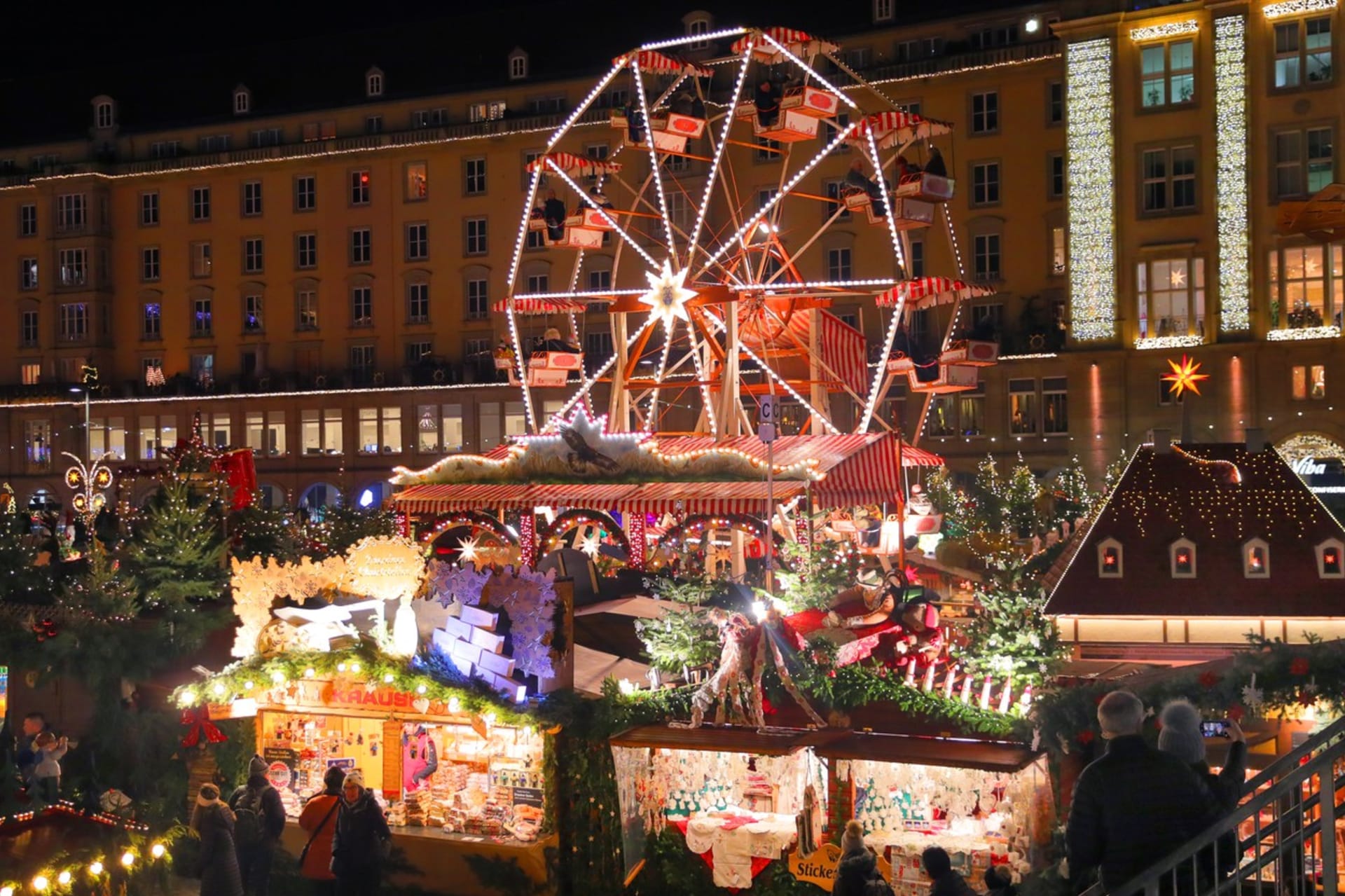 Vánoční trhy v Drážďanech
