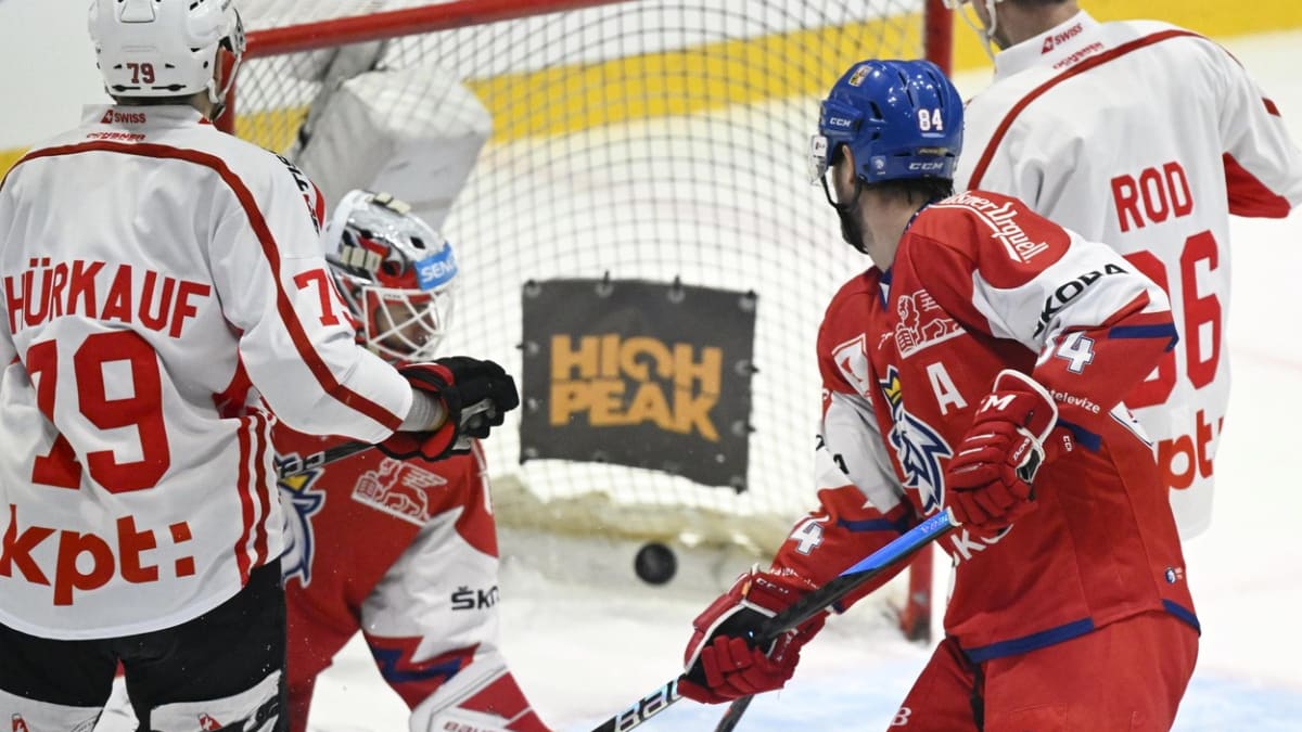 Češi na Euro Hockey Tour nestačili na Švýcary.