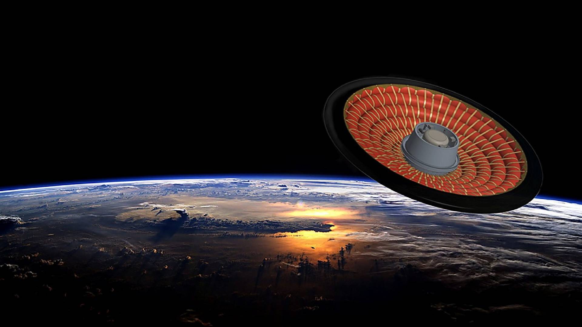 Létající talíř NASA v akci