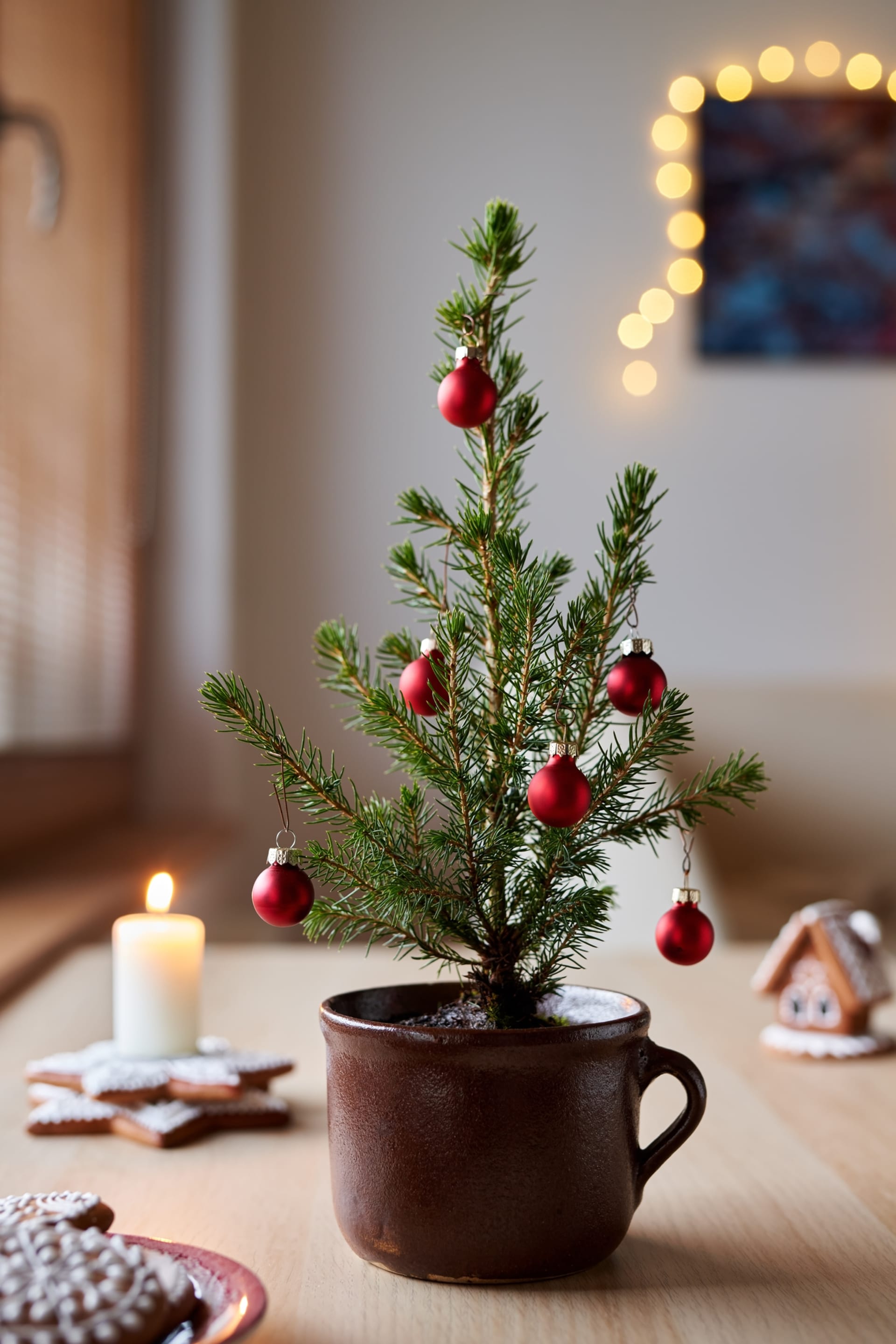 I ten nejmenší vánoční stromek má svůj půvab