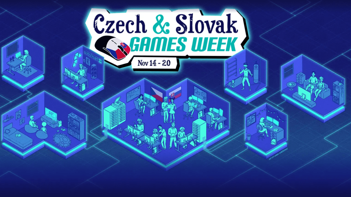 V pondělí 14: listopadu startuje Czech & Slovak Games Week.