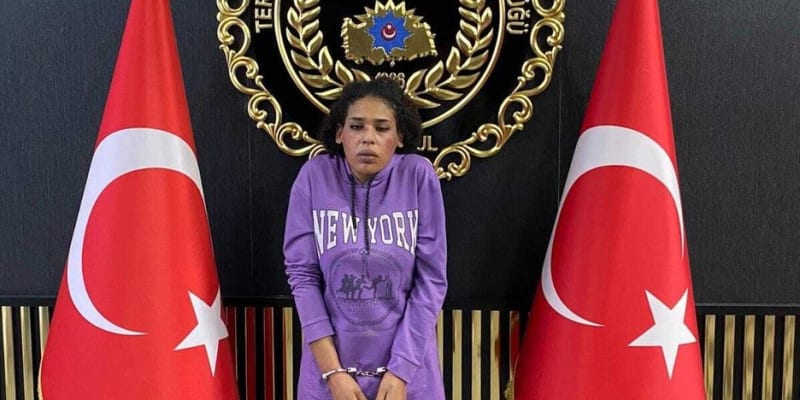 Žena, která měla stát za výbuchem v Istanbulu.