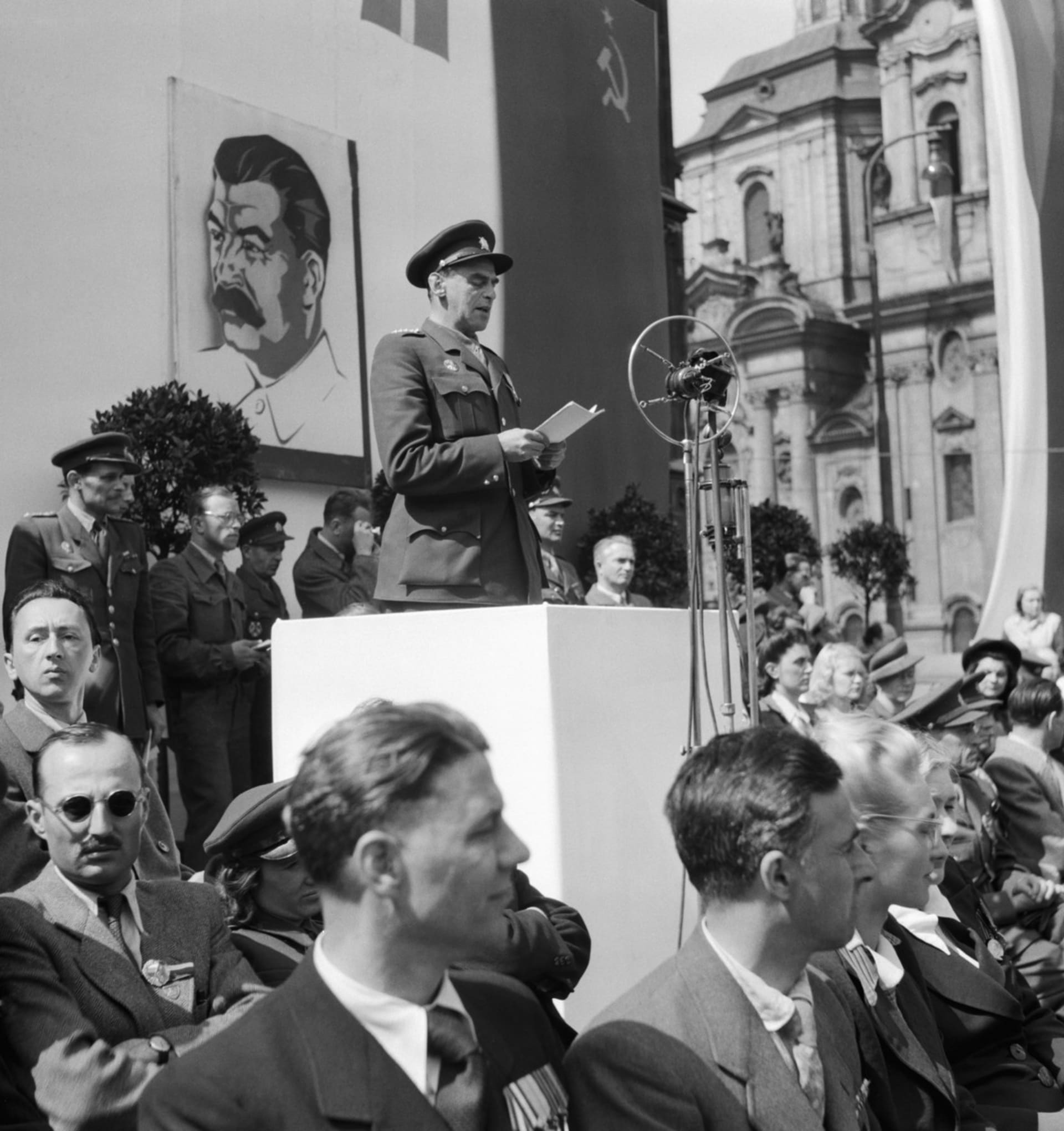 Slánský v Praze v dubnu 1946