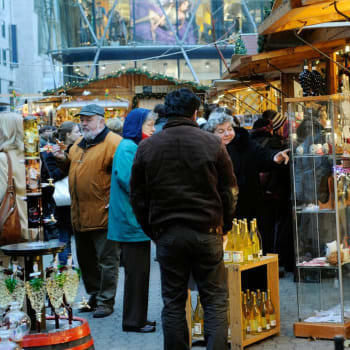 Vánoční trhy v Budapešti